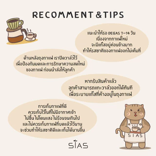 เมล็ดกาแฟคั่ว Cattopia Blend by Sias Koffee Roaster