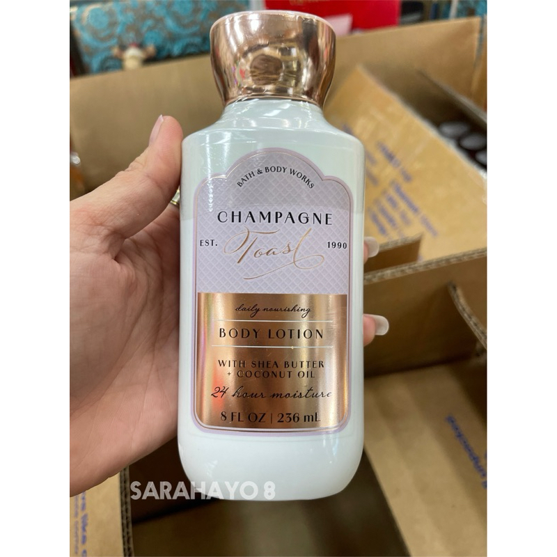 Bath & Body Work Daily Nourishing Body Lotion Champagne Toast 236ml. ของแท้ - รูปที่ 3