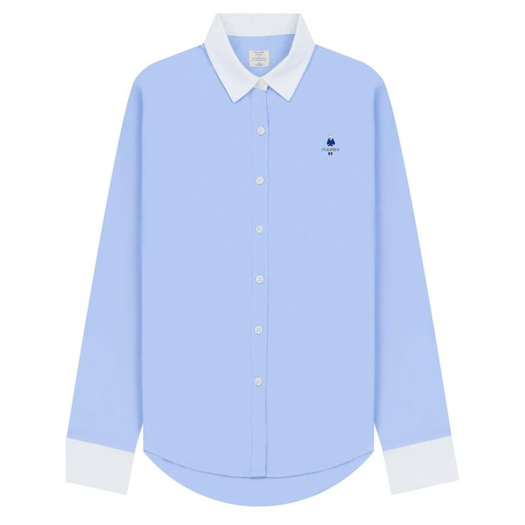 GIORDANO เสื้อเชิ้ตผู้หญิง Women's Oxford Shirts 05344038