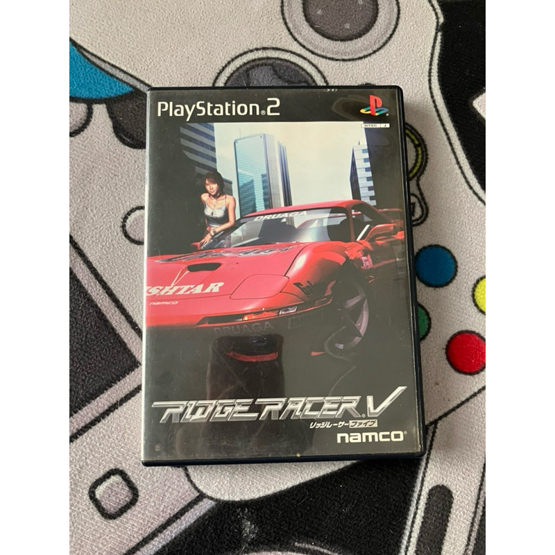 แผ่นแท้ [PS2] Ridge Racer V (Japan) 5 มีคู่มือ แผ่นมีรอย