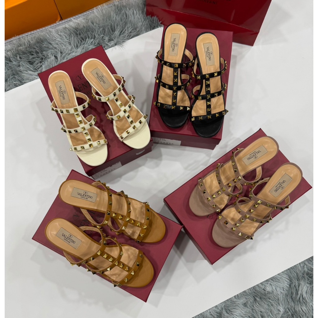 รองเท้ามีส้นผู้หญิง Valentino เกรด Hi end มีไซส์ 36-41