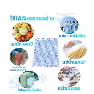 เจลเก็บความเย็น 500กรัม ไซส์ใหญ่แช่ได้ทุกอย่าง เจลเย็นแช่ของสด แช่นมลูกแช่ไอศครีม lcepack