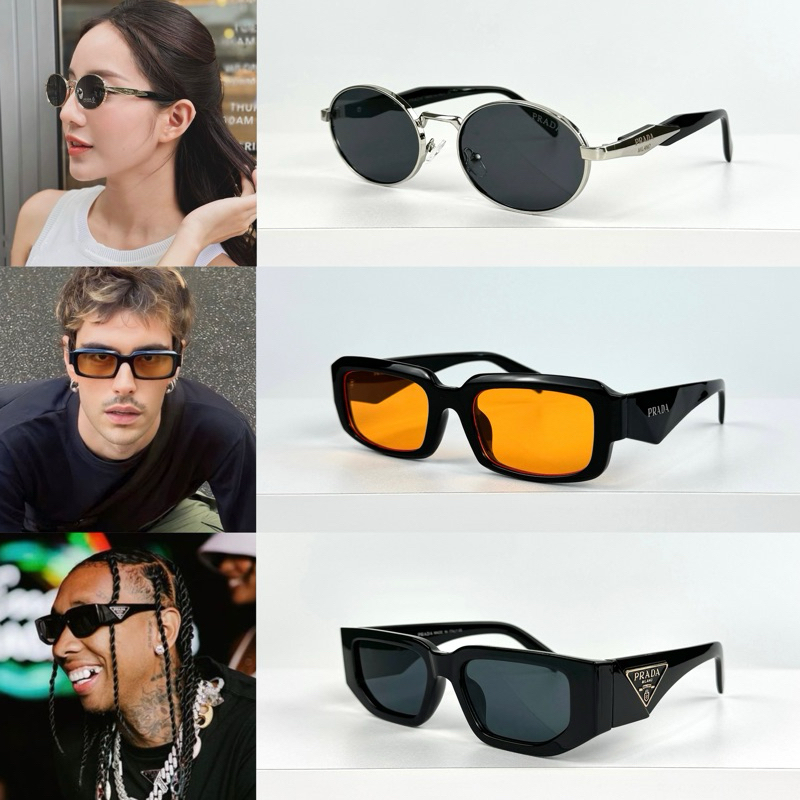 [Zeeds] รวมรุ่น แว่นกันแดดพราด้า ทรงจึ้งใจ เลนส์ UV400