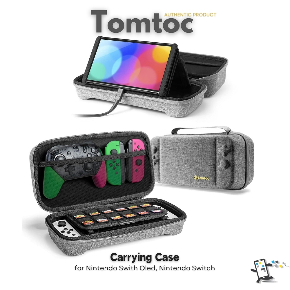 Tomtoc Nintendo Switch Carry Case เคสสำหรับ Nintendo Switch OLED, NS และ Nintendo Switch Lite