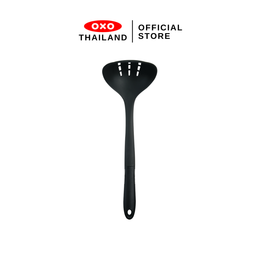 OXO ช้อนซุปแบบมีร่อง (ไนลอน) I OXO ASIAN NYLON SLOTTED LADLE