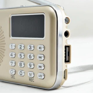 (ประกัน1ปี) ลำโพงวิทยุรุ่น Y-619REC รุ่นอัดเสียงได้ Mp3/USB/SD Card/Micro SD Card ฟังวิทยุได้ เสียบUSB FlashDrive ได้ค่ะ