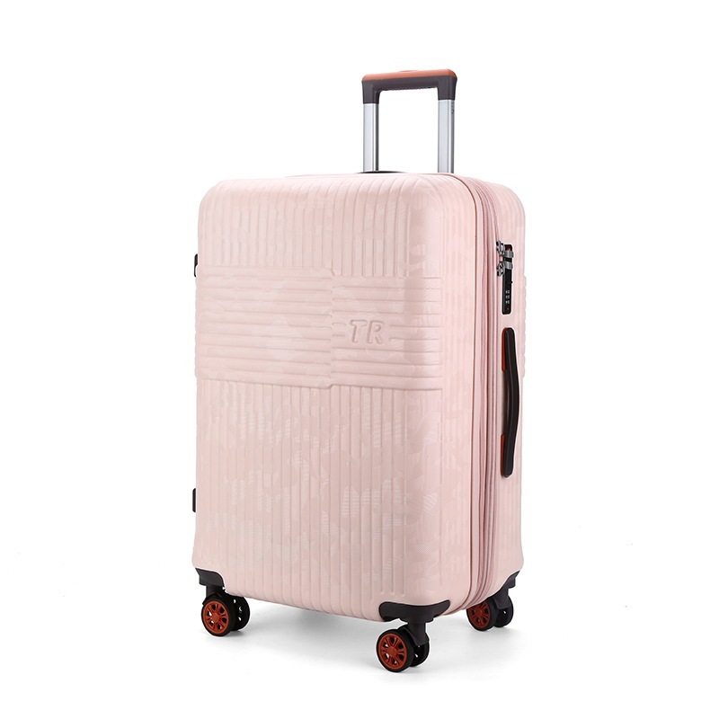 (ซิปคู่ สามารถขยายได้)กระเป๋าเดินทางล้อลาก ทนทาน วัสดุ ABS+PC แข็งแรง luggage 20/24/28 นิ้ว กระเป๋าเดินทาง