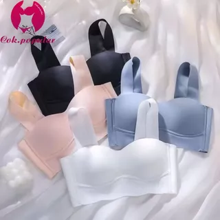#084 สินค้าพร้อมส่งจากไทย บราญี่ปุ่นไร้ขอบ ไร้โครง เพื่อสุขภาพ COK มี 6 ขนาด 32-42