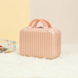 GlobeTrotter Suitcase Luggage กระเป๋าเดินทาง กระเป๋าเครื่องสําอาง ขนาดเล็ก 14 นิ้ว สําหรับผู้หญิง