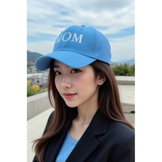 หมวกแก็ปปัก dad mom 8 สี พร้อมส่ง