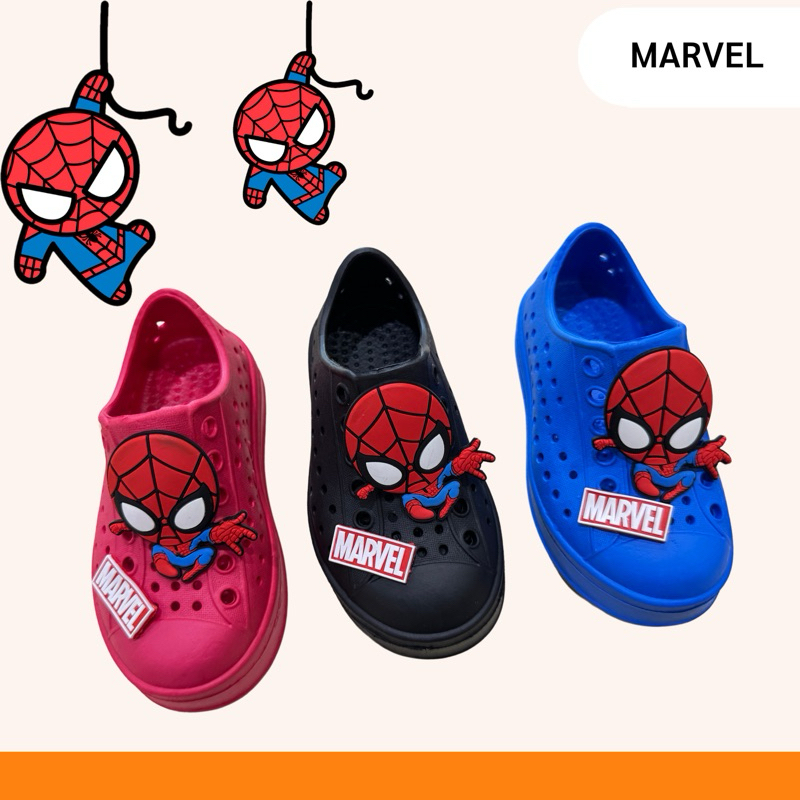 รองเท้าแตะรัดส้น spidermanลิขสิทธิ์แท้(ไม่มีไฟค่ะ)