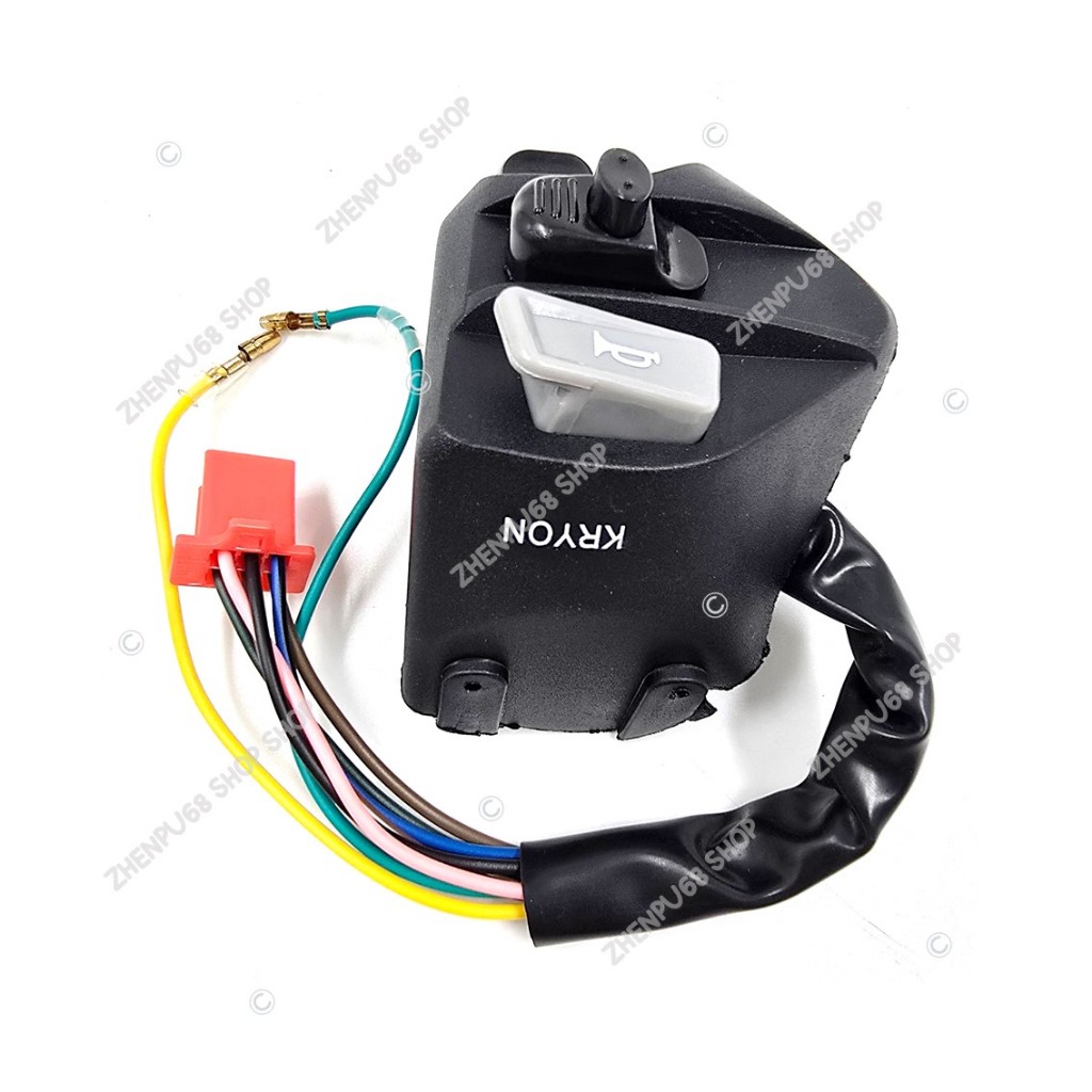 สวิทช์แฮนด์ MIOตาโต/สองตา/MIO125/MIO125I/SPARK135/NOUVO/MX/135 (สายไฟ 8 เส้น) ด้านซ้าย (L) - รูปที่ 2