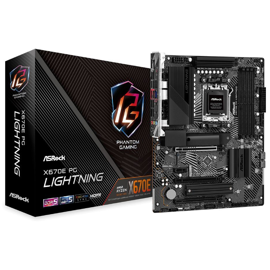 ASROCK X670E PG LIGHTNING MAINBOARD