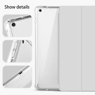 [สินค้าส่งจากไทย]เคสไอแพด Air4/5/6/7/8 10.9Gen10/11A16 ช่องปากกา หลังใส Gen9 8 7 Gen5,6 Air1,2Pro11 Air3/Pro 10.5เคสไอแพ
