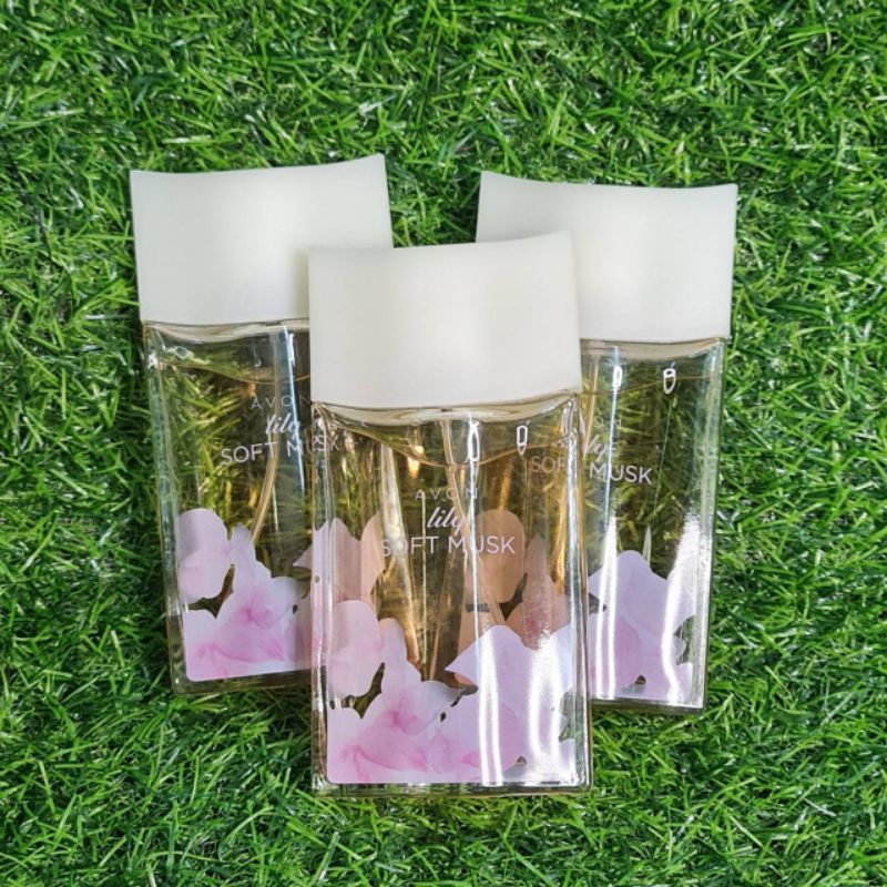 น้ำหอม ลิลลี่ ซอฟท์มัสค์ เอวอน ไม่มีกล่องAVON LILY SOFT MUSK EAU DE TOILETTE 50ml.