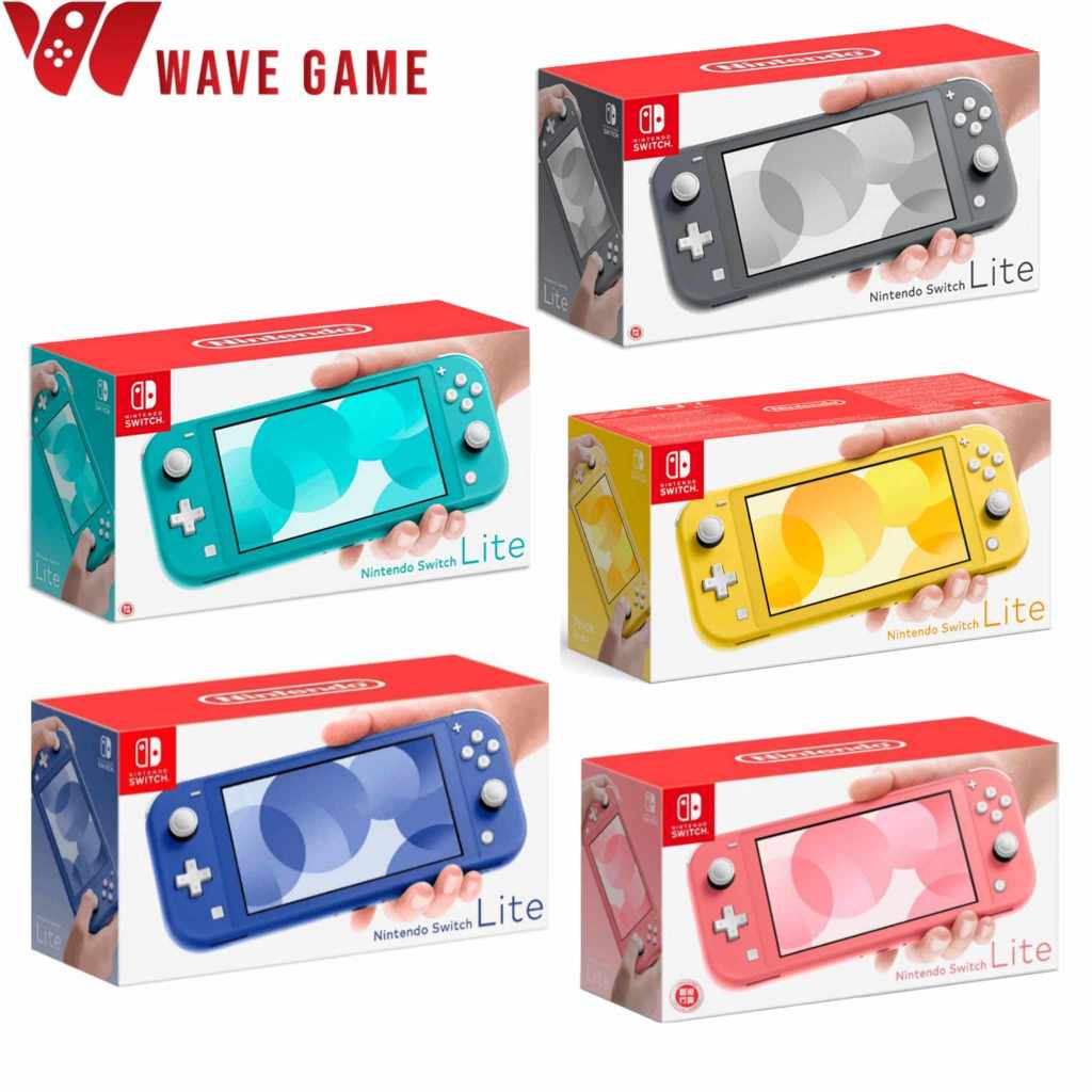 nintendo switch lite blue / gray / yellow / pink / turquoise ( english )