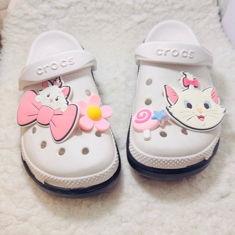 JBCT 👠🔆 ตัวติดรองเท้า “ แมว มารี ”  🌈✨Shoe charm “ Marie Cat ” Disney มารีย์ มารี น่ารักมุ้งมิ้งสุดๆ