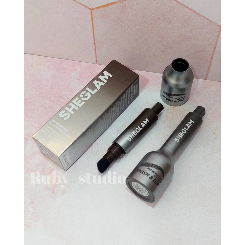 เจลเขียนคิ้ว SHEGLAM เจลพร้อมแปรงเขียนคิ้ว ติดทน เขียนคิ้ว ใช้งานสะดวก ของแท้100%