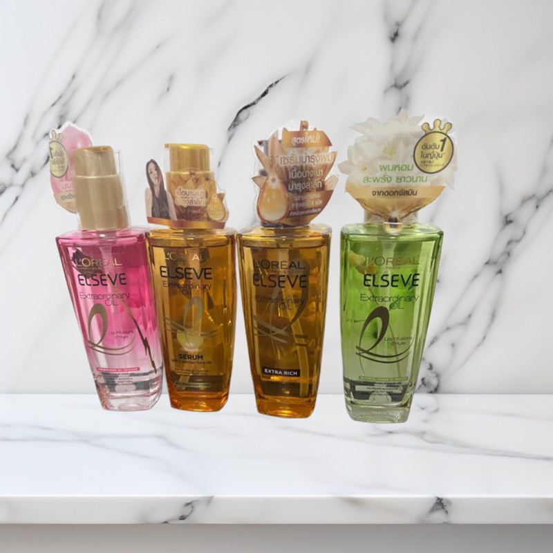 L'Oréal Paris Elseve Extraordinary Oil (Jasmine Oil/Rose Oil/All Asian Hair/Botanical)100ml