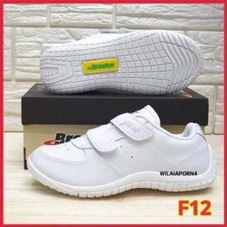 Breaker F12 / F13 / FN01 / FN02 รองเท้าพละติดเทป เบรคเกอร์ ไซส์ 31-41 พร้อมบิลเบิกโรงเรียน