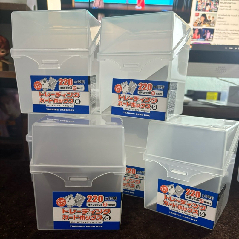 กล่องเก็บการ์ด trading card box (พรี)