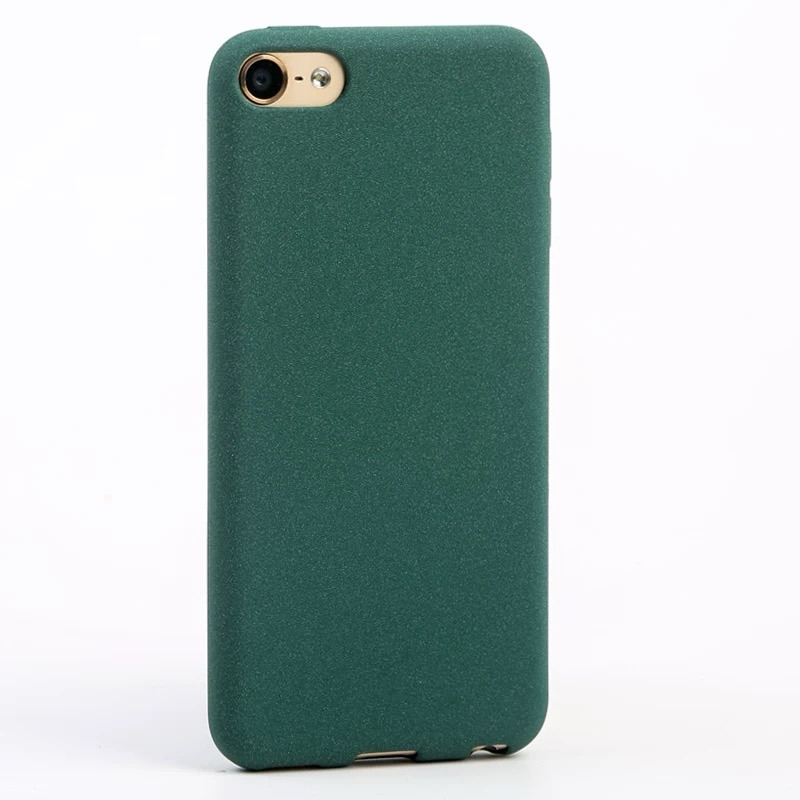 ส่งฟรี  ☑️ เขียว  เคสไอพอดเนื้อทราย เคส iPod touch 6/7 แถมฟิล์มกระจก