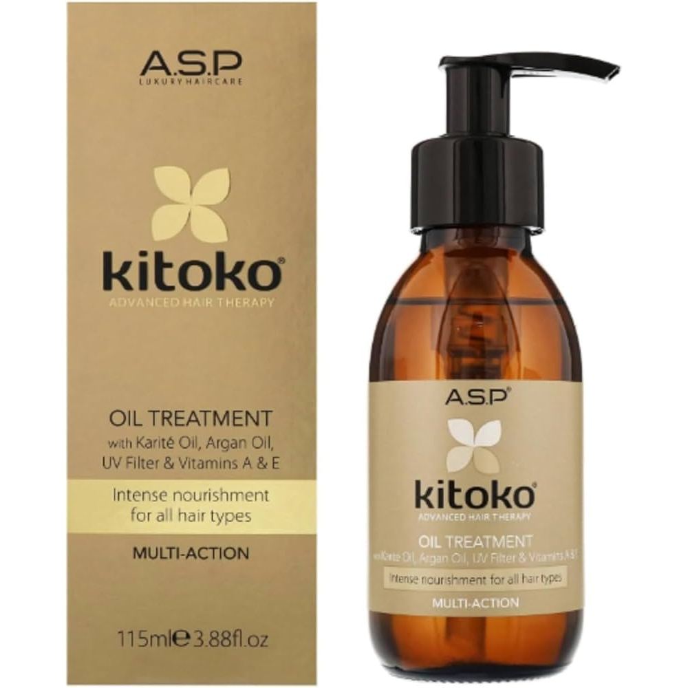 Kitoko Advanced Hair Therapy Oil Treatment อาหารผมชั้นเลิศ สารสกัดจากน้ำมันอาร์แกน