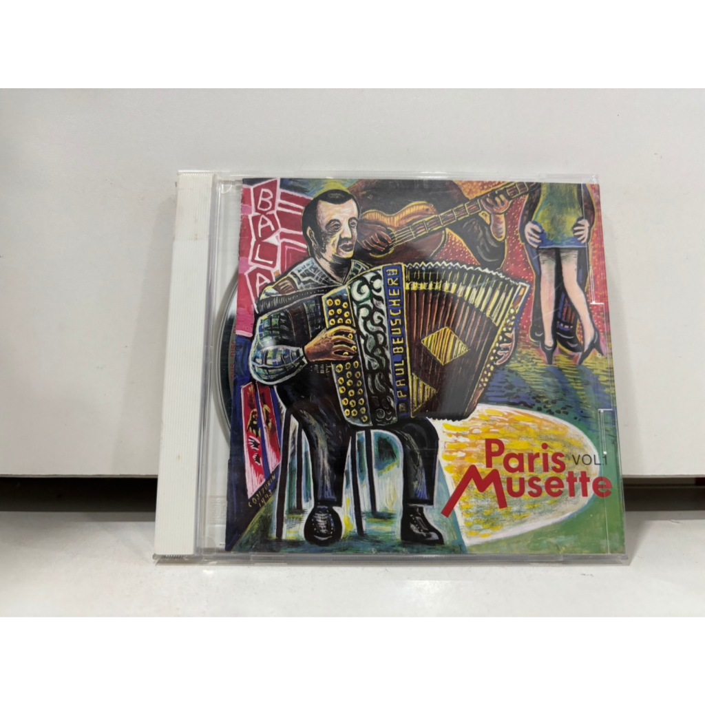 1 CD MUSIC  ซีดีเพลงสากล Paris Musette Paris Musette VOL.1        (B4E72)