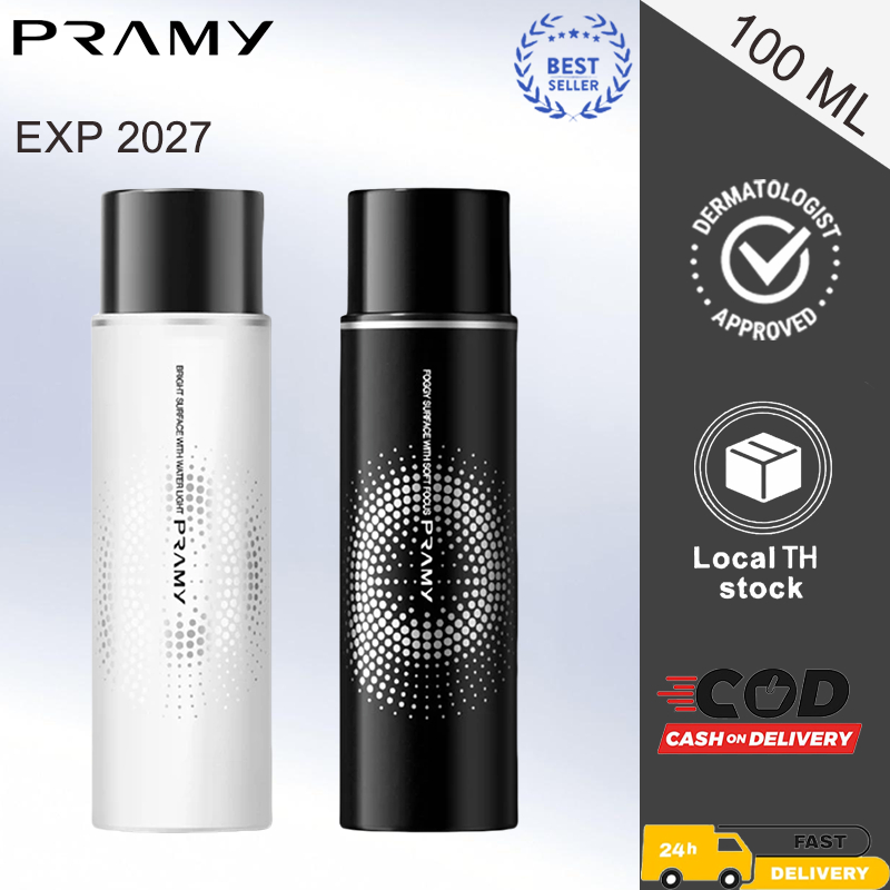 Pramy Moisturizing Makeup Setting Spray สเปรย์ล็อคเมคอัพ 100 ml. ควบคุมมัน ติดทนยาวนาน 12 ชั่วโมง พรามี่