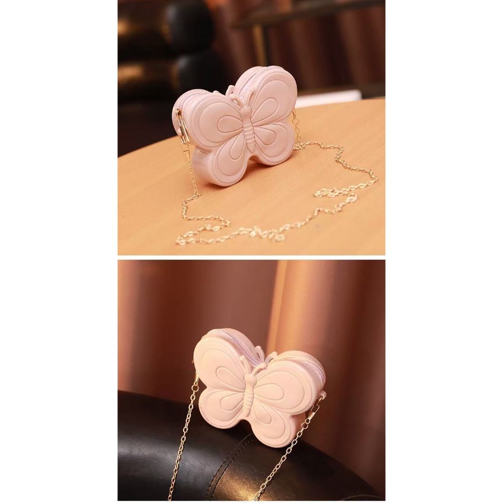 กระเป๋าผีเสื้อ น่ารัก กระเป๋าสะพายไหล่ กระเป๋าสะพายข้าง 10สี #023 - รูปที่ 6