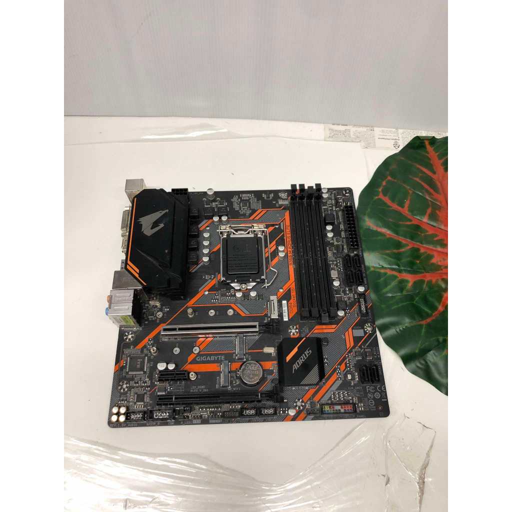 MAINBOARD 1151v.2 g8-9 GIGABYTE B365 M AORUS ELITE ไม่มีกล่อง ไม่มีฝาหลัง ประกันร้าน