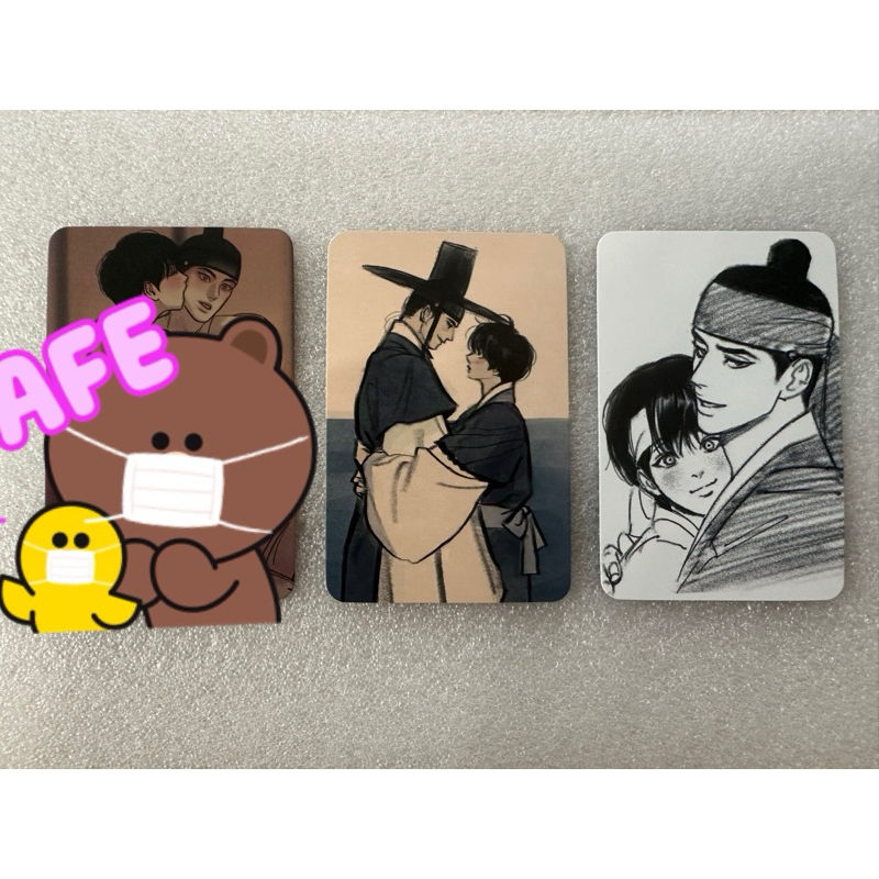 การ์ดคาเฟ่ จาก manhwa เรื่อง painter of the night