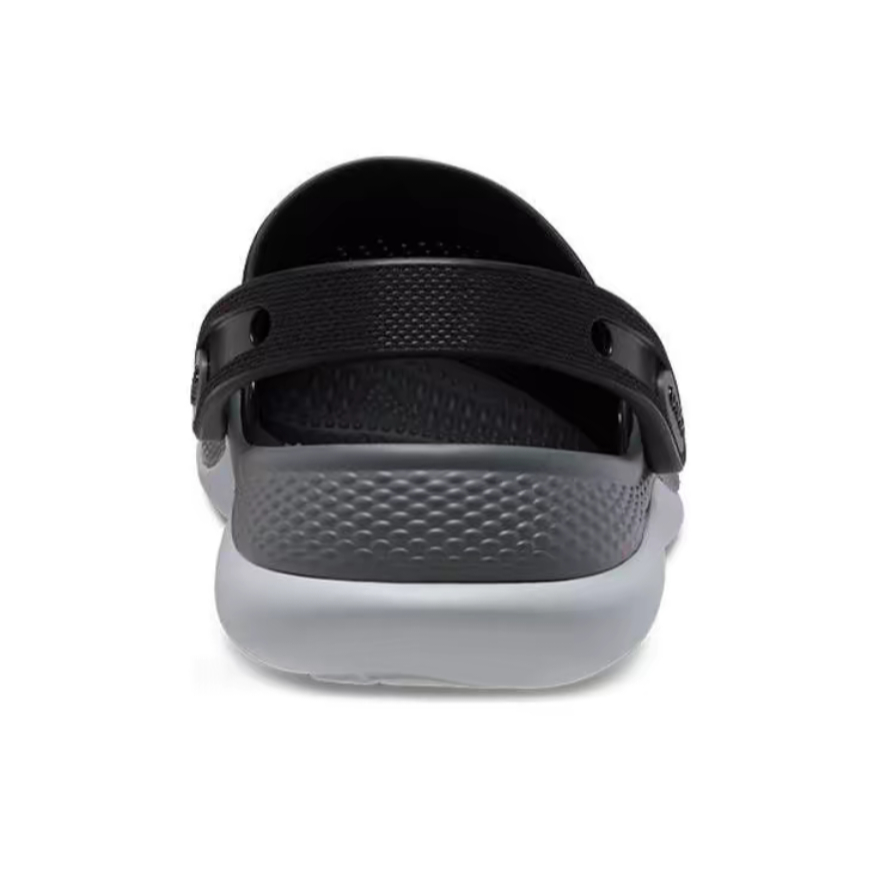 Crocs LiteRide สีดำ Unisex กลางแจ้งเทรนด์ Unisex รองเท้าแตะ 206708-0DD