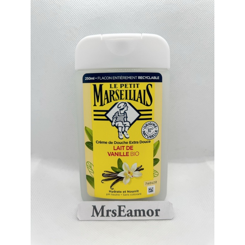เจลอาบน้ำกลิ่นวนิลา Le Petit Marseillais 250ml