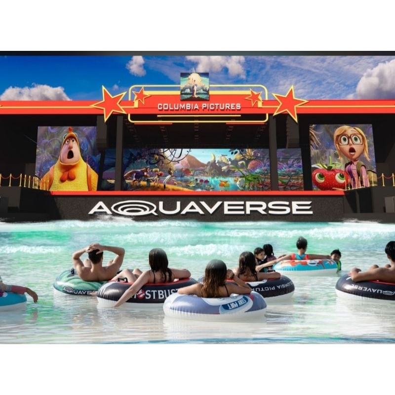 E ticket สวนน้ำโคลัมเบีย พิคเจอร์ส อควาเวิร์ส (Columbia pictures aquaverse)