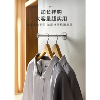 ตะขอแขวนเสื้อ สเตนเลส หนา 16 มม. ตะขอแขวนเสื้อผ้า ทรงกระบอก ตะขอแขวนผ้าขนหนู สําหรับติดผนังห้องน้ํา ตะขออเนกประสงค์