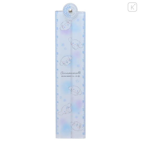 ไม้บรรทัด cn Japan Sanrio 30cm Folding Ruler - Cinnamoroll : Happy