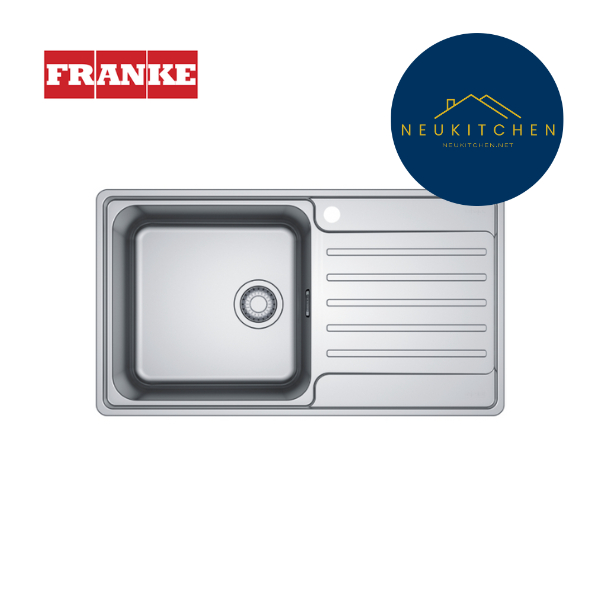 ซิงค์ล้างจาน FRANKE  1 หลุม 1 ที่พักขวา รุ่น BCX 611-86 RHD