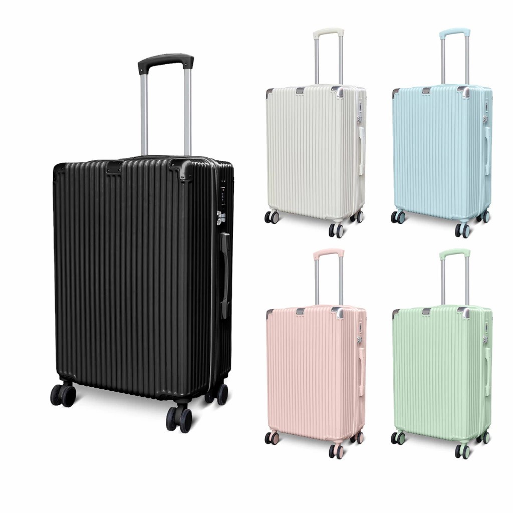 TIKE กระเป๋าเดินทาง Luggage ล้อลาก 20/24/28 นิ้ว ทนทาน วัสดุ PC แข็งแรง หน้าเนียนกริบน
