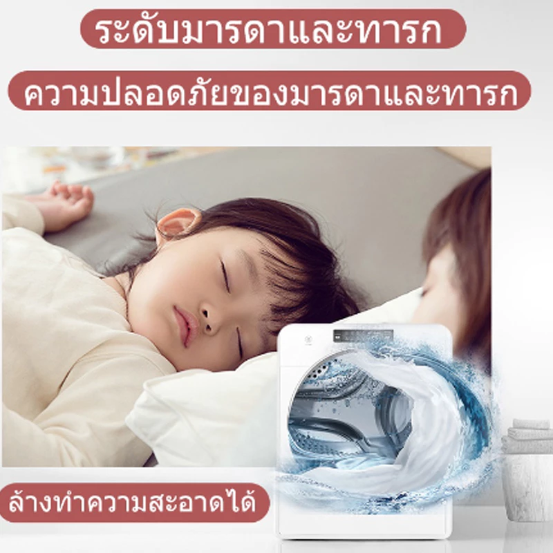ผ้าปูที่นอนกันไรฝุ่น รัดมุม 3.5ฟุต/5ฟุต/6ฟุต พร้อมปลอกหมอน thumbnail 7