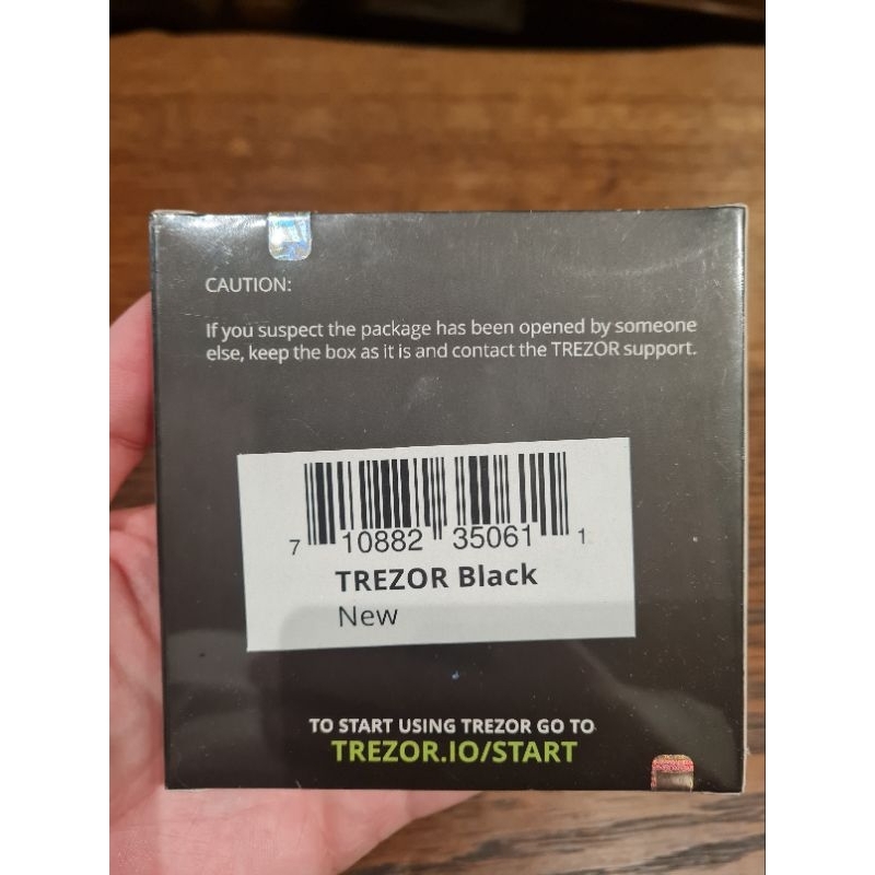 Trezor One Hardware Wallet สีดำ