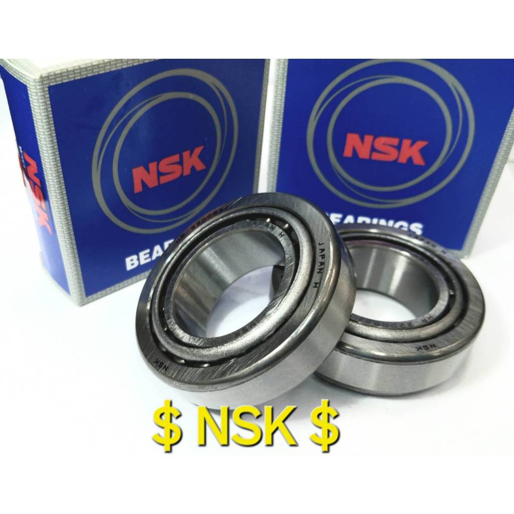 (ราคาต่อตลับ) 32006 ลูกปืนเทเปอร์ ขนาด 30*55*17mm taper bearing ยี่ห้อ NSK