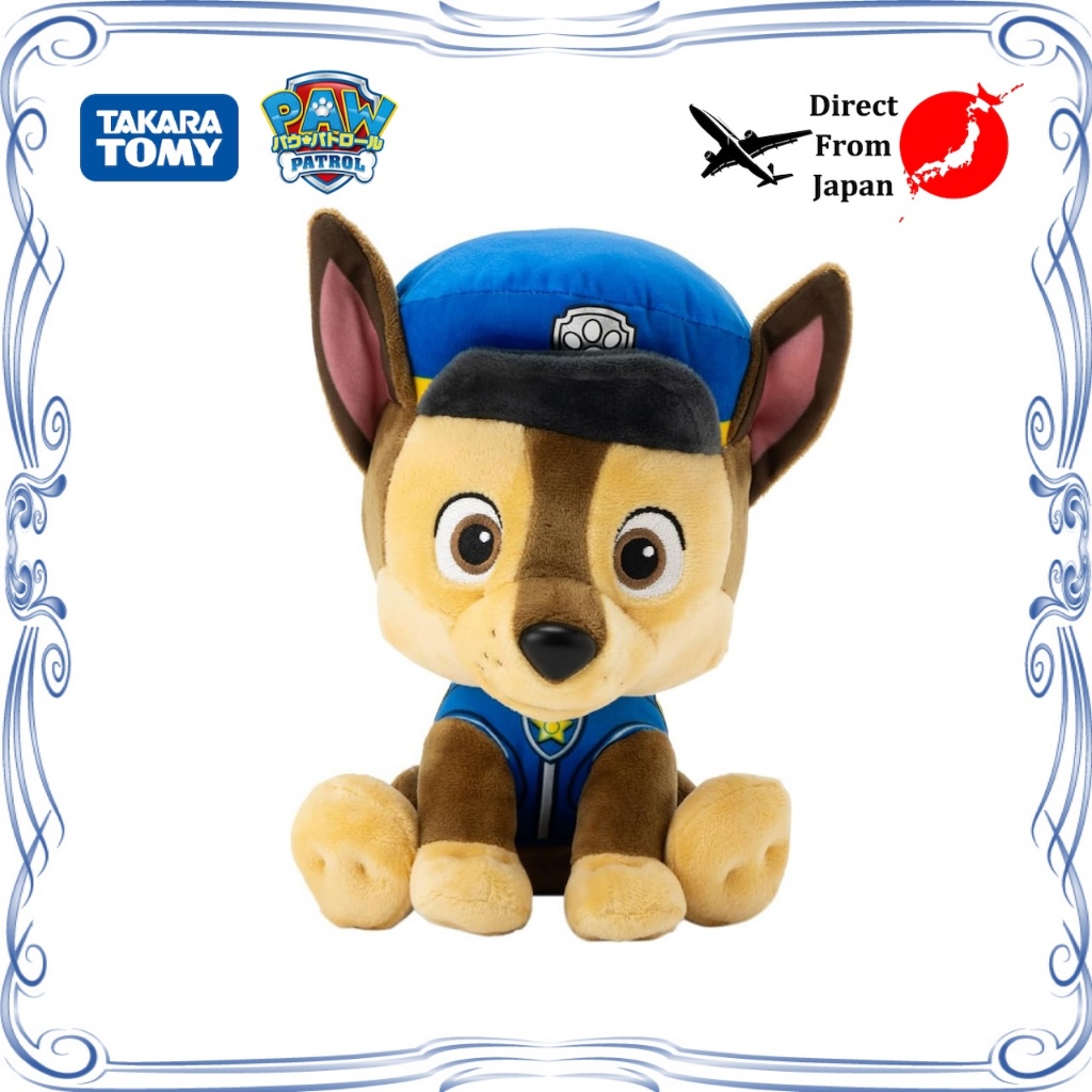 【Direct from Japan】TAKARA TOMY Paw Patrol stuffed toy ของเล่นตุ๊กตา Chase ver. W135×H175×D150mm