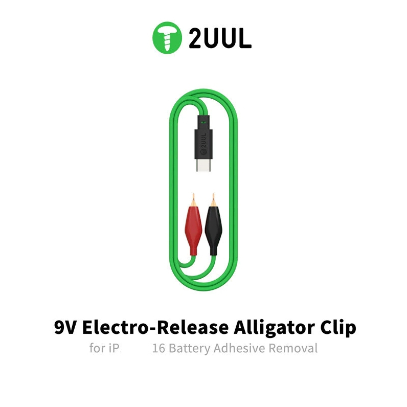 2uul PW03 9V Electro-Release คลิปจระเข้สําหรับ IP16