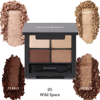 พร้อมส่ง PHOERA Fours Highly Pigmented Shadow Palette Quad Eyeshadow อายชาโดว์ พาเลททาตา