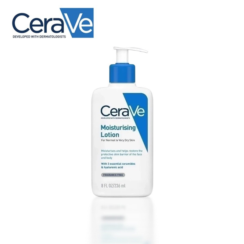 Cerave Moisturising Lotion 236ml/473ml เซราวี มอยซ์เจอร์ไรซิ่ง โลชั่น 236/473 มล.