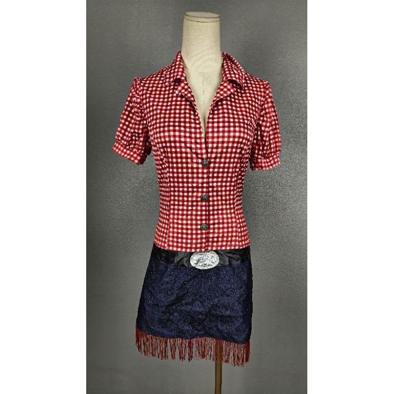 ชุดแฟนซี ชุดอาชีพ cowgirls Size S