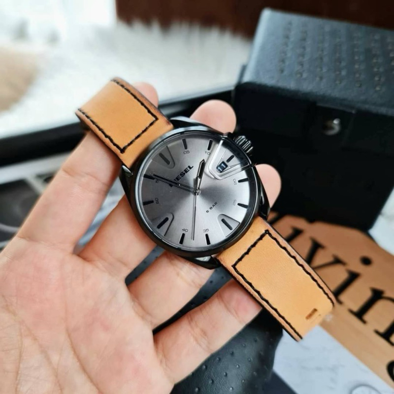 Diesel Ms9 Grey Dial Watch (DZ1863)