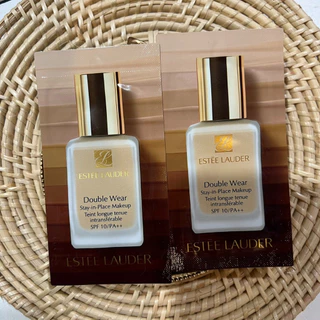 ป้ายไทยของแท้100%_รองพื้นเอสเต้_Estee Lauder Double Wear Stay-in-Place 1ml แบบซอง