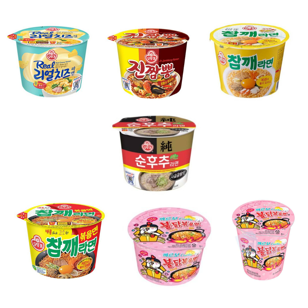 [พร้อมส่ง] มาม่าเกาหลีอร่อยทุกรสชาติ ของแท้จากเกาหลี